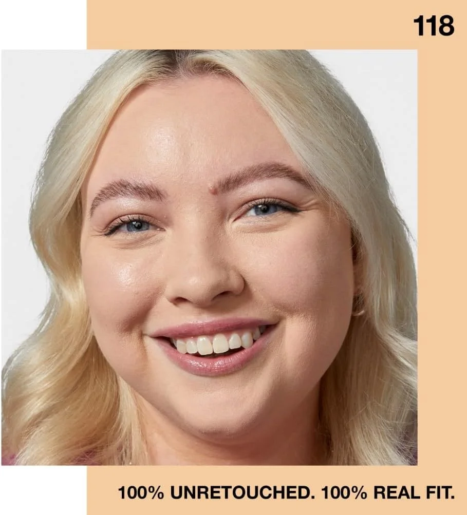 Maybelline New York Fit Me Matte + Poreless Foundation – Lightweight Medium Coverage, Blendable Natural Matte Finish for Normal to Oily Skin - Image 4