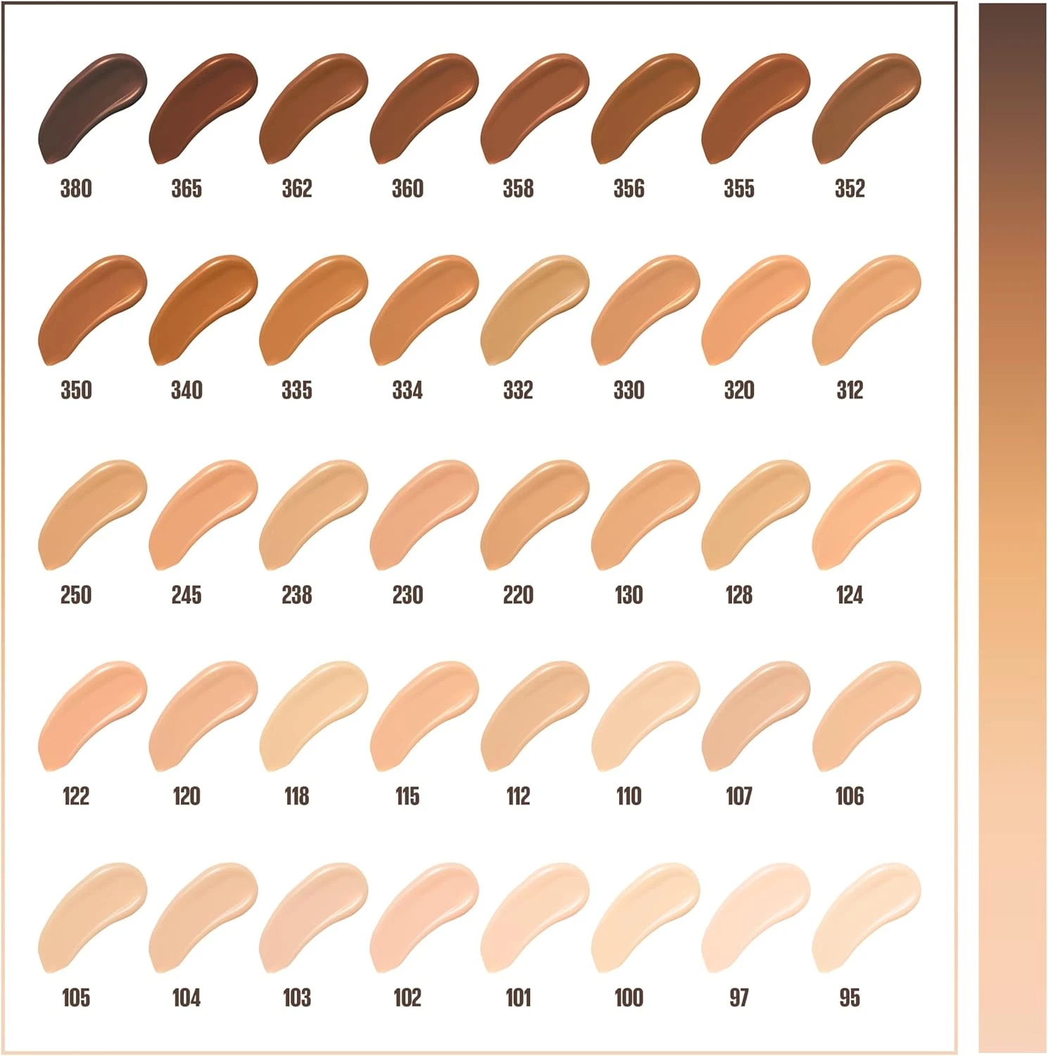 Maybelline New York Fit Me Matte + Poreless Foundation – Lightweight Medium Coverage, Blendable Natural Matte Finish for Normal to Oily Skin - Image 6