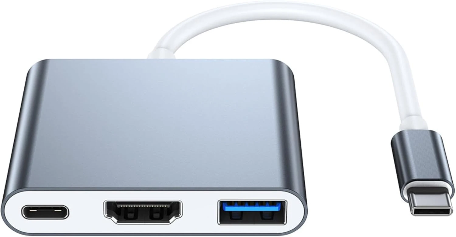 TEKVO 3-in-1 USB-C Hub with 4K HDMI, USB 3.0 & 60W PD - Image 5