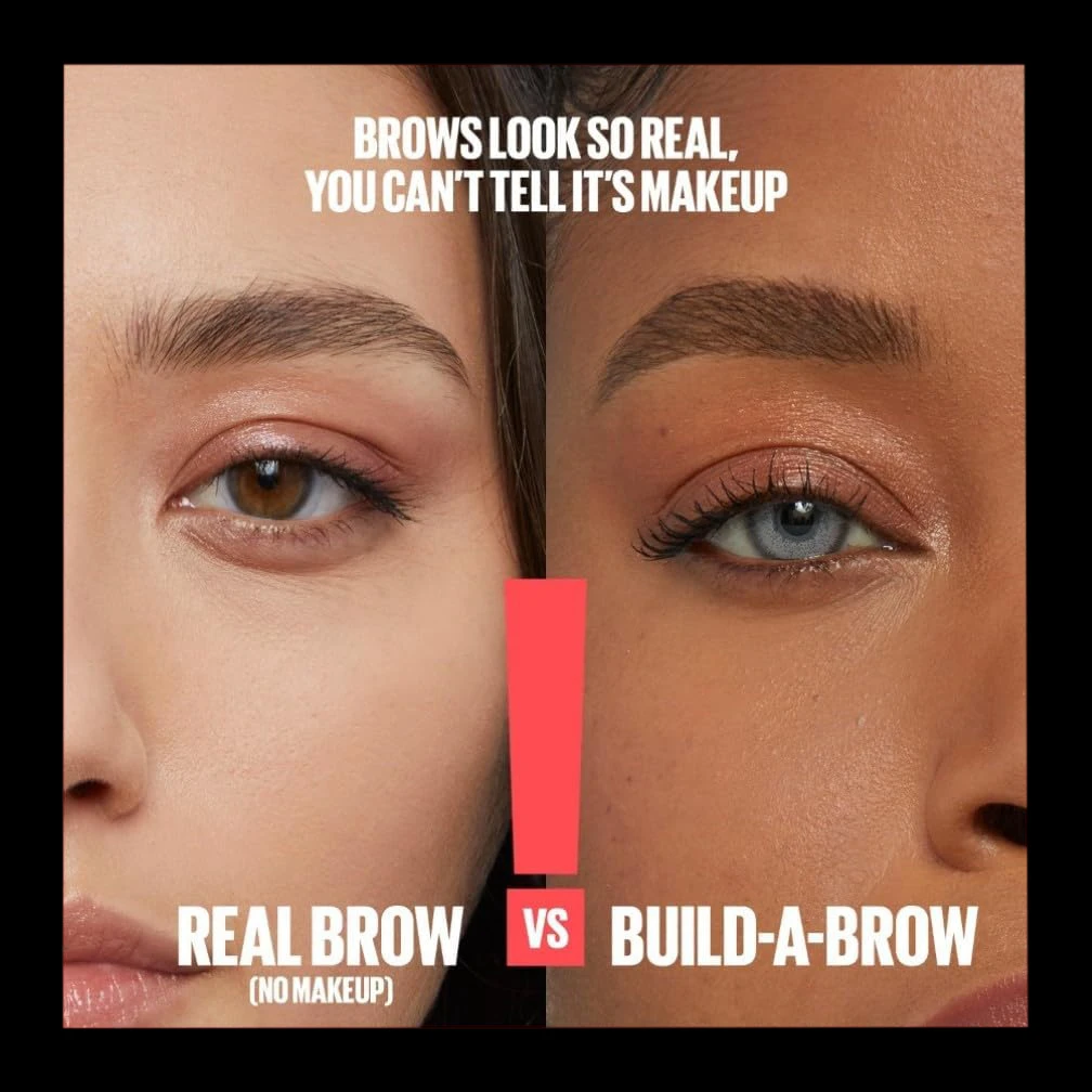 MAYBELLINE New York 2-in-1 Eyebrow Pencil with Gel for Full and Defined Eyebrows, No Smudging, Up to 24 Hours Hold, Vegan Formula, Build-A-Brow, No. 259 Ash Brown - Image 6
