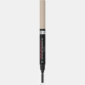 Brow Filling Triangular Pencil, L'Oreal Paris Eyebrow Liner, Natural Matte Finish, With Spoolie Brush, Up to 24H Wear,8.0 Light Cool Blonde, Infallible 24H