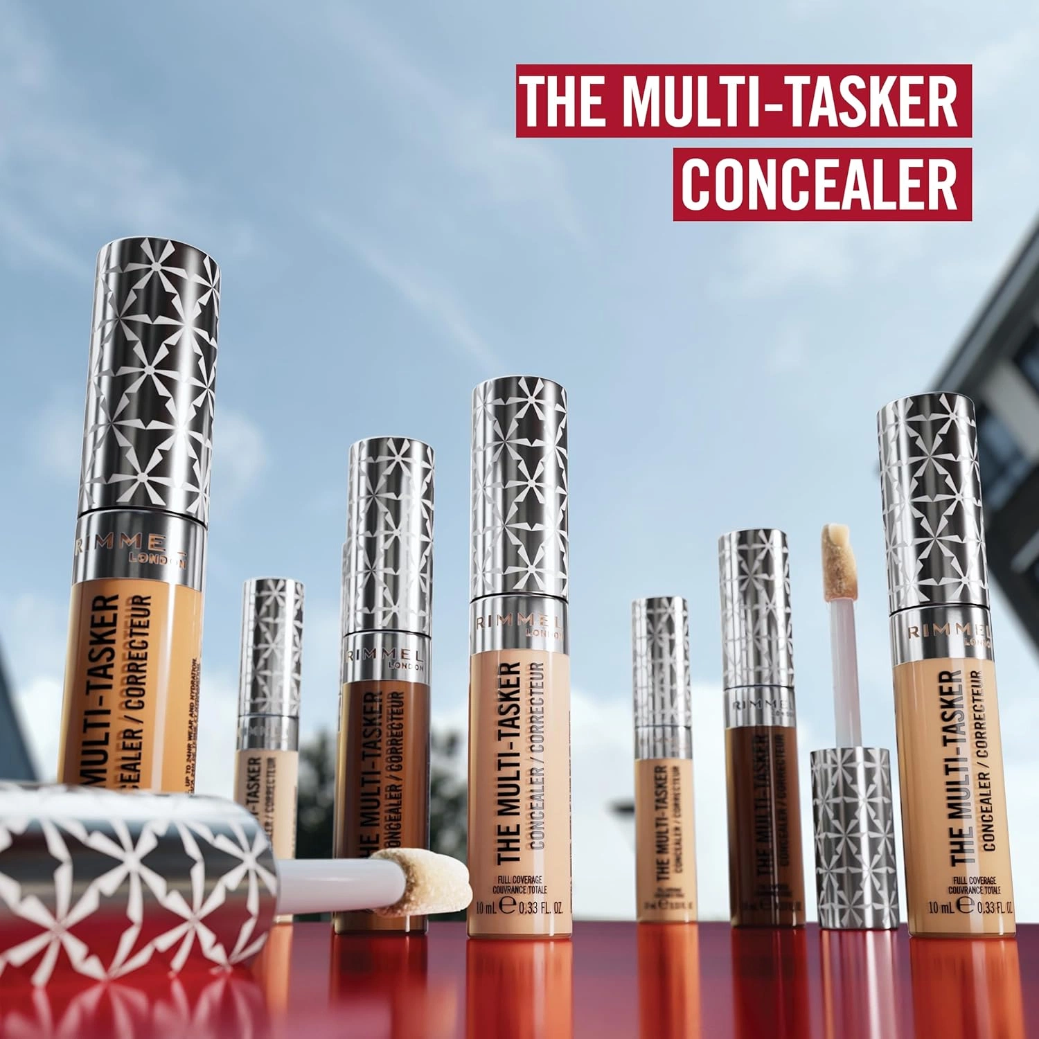 Rimmel Multi-Tasker Concealer shade range