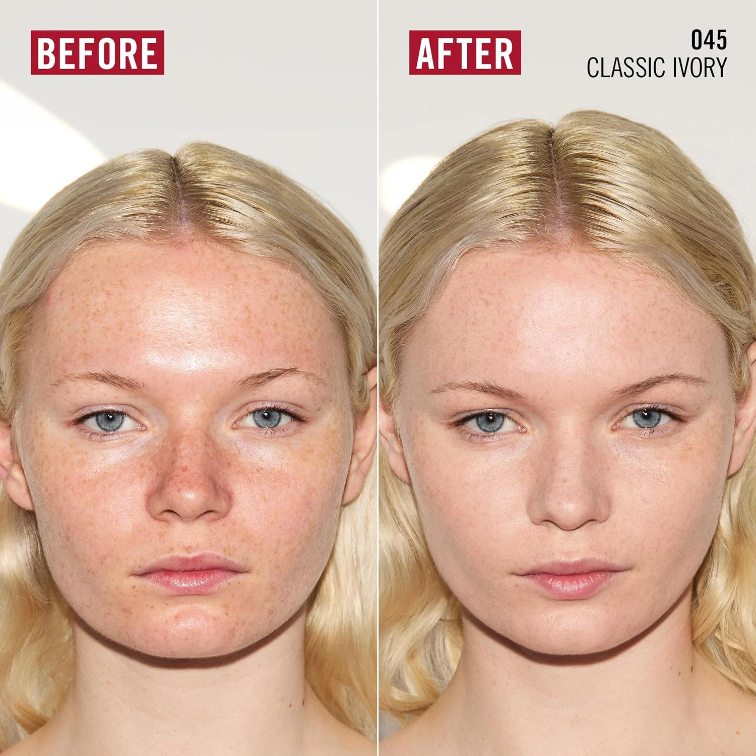 Rimmel Multi-Tasker Concealer before and after coverage result