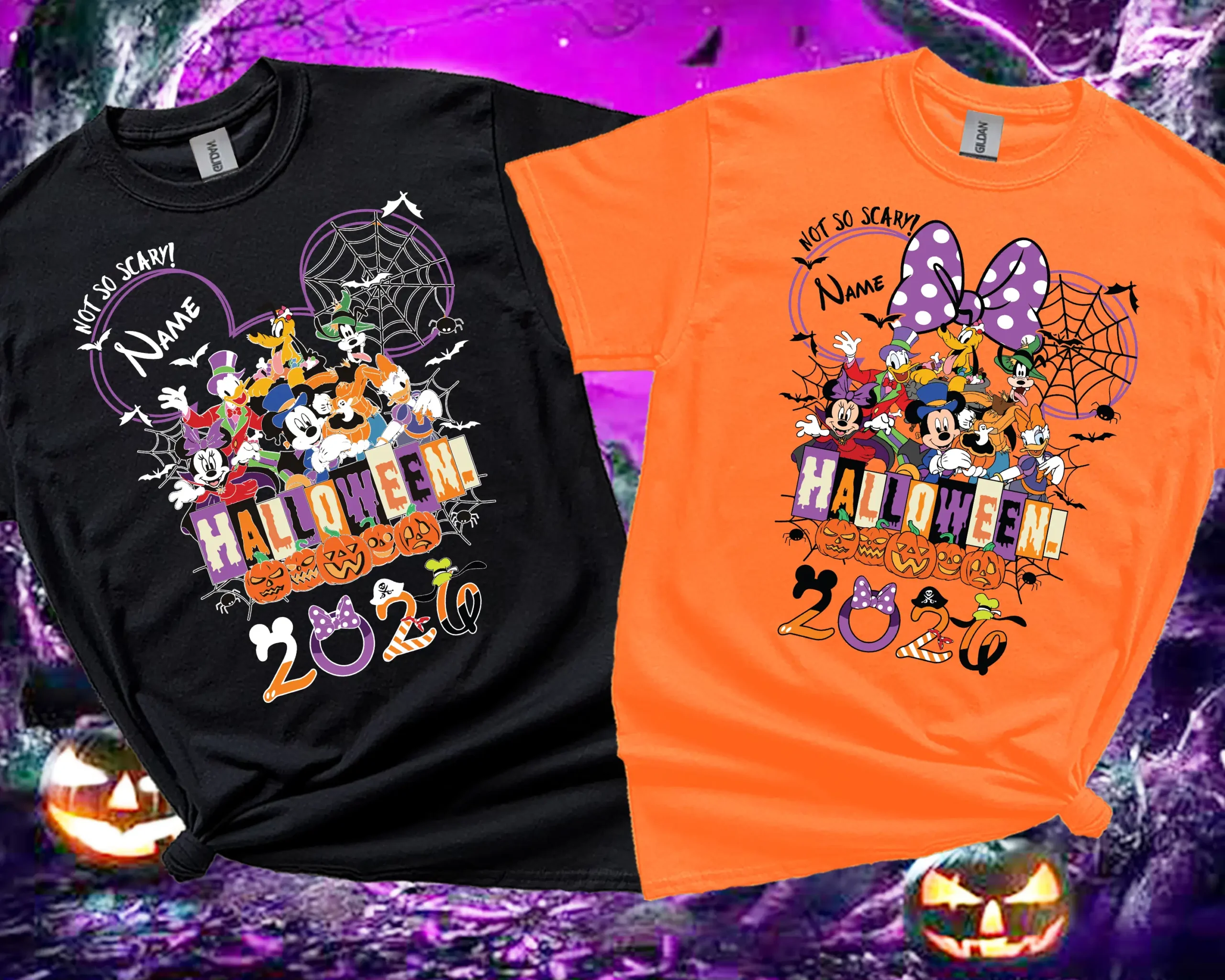 Personalised Halloween 2026 Family Matching T-Shirt for Adults & Kids - Image 5